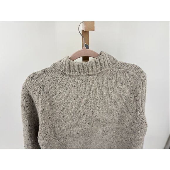 UNTUCKit Vangone Sweater Mens Size Large Lambswool Blend Gray Pullover Mock Neck - Picture 11 of 11